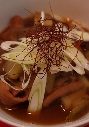モツの醤油煮込みダブルネギ-レシピのメイン写真