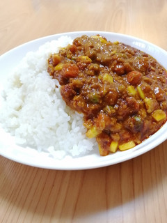 時短!簡単10分ひき肉カレー-レシピのメイン写真