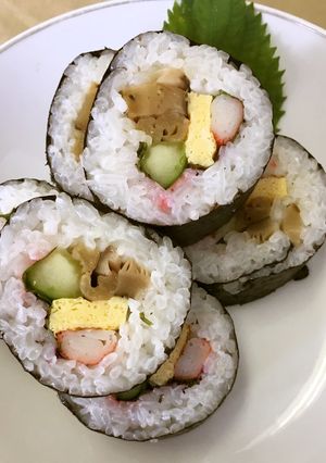 大葉の巻き寿司-レシピのメイン写真