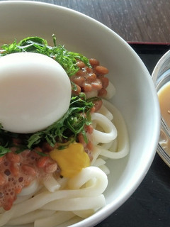 ごま豆乳つゆで冷やし納豆うどん-レシピのメイン写真