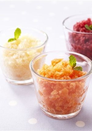 簡単！子どもが喜ぶ野菜生活シャーベット-レシピのメイン写真