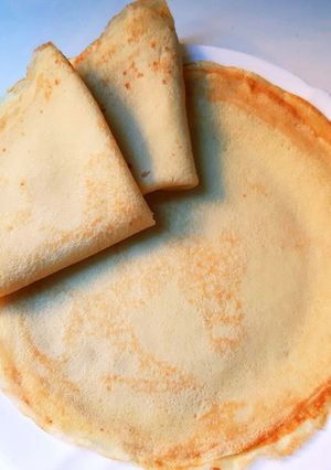簡単♪クレープの作り方☆砂糖なし-レシピのメイン写真