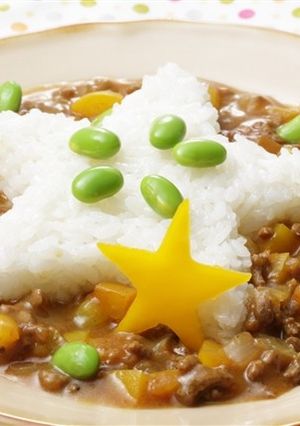 電子レンジで簡単！トロピカルキーマカレー-レシピのメイン写真