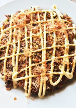 オートミールでウマウマ☆ジャコお好み焼き-レシピのメイン写真