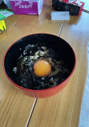 卵かけご飯風混ぜラーメン-レシピのメイン写真