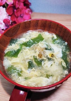 簡単!かきたまスープ(おうちでスープバー-レシピのメイン写真