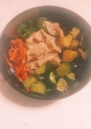 野菜たっぷり揚げ浸しうどん-レシピのメイン写真