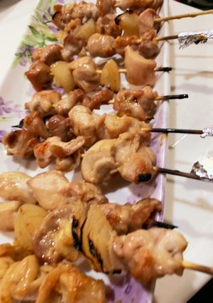 ゆかりのイブクロ　　焼き鳥(たま)ねぎま-レシピのメイン写真