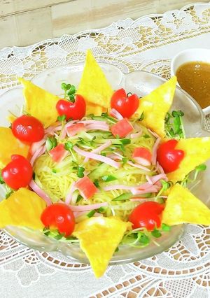 ☆ラーメンサラダ 冷やし中華のタレ-レシピのメイン写真