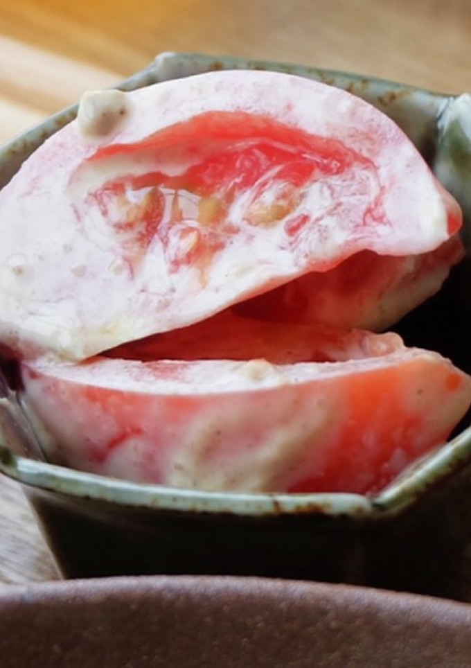 トマトのごまマヨ和え-レシピのメイン写真