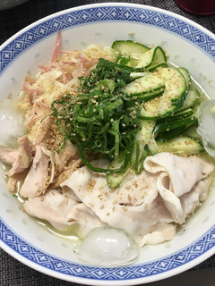 冷やして美味しい!冷しゃぶラーメン!-レシピのメイン写真