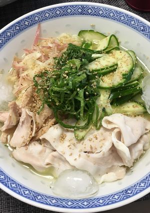 冷やして美味しい！冷しゃぶラーメン！-レシピのメイン写真