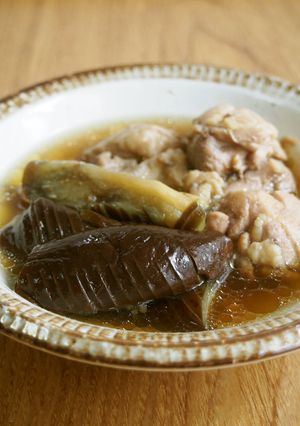 とろとろ茄子！ともも肉の煮物♪-レシピのメイン写真