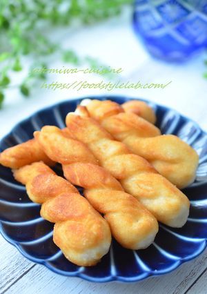 七夕の揚げ菓子【さくべい】塩味が旨い☆-レシピのメイン写真
