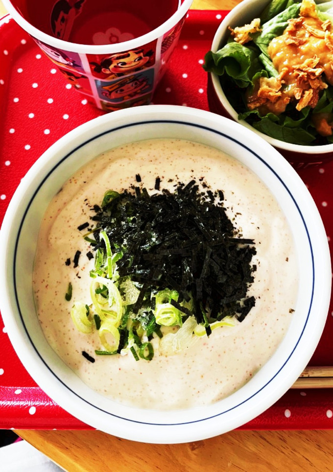 もったり濃厚明太子クリームうどん(冷)-レシピのメイン写真
