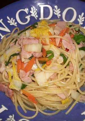 めんつゆで！和風パスタ-レシピのメイン写真