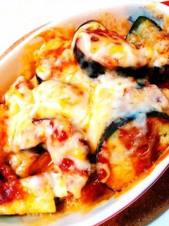 簡単!なすのチーズ焼き-レシピのメイン写真
