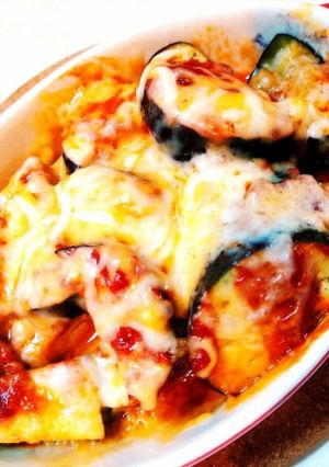簡単！なすのチーズ焼き-レシピのメイン写真