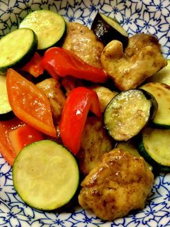 ハウスジャワカレー味 鶏胸肉 夏野菜炒め-レシピのメイン写真