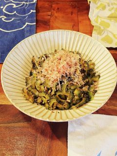 苦味ほんのり!冷めても旨い苦瓜炒め-レシピのメイン写真