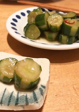 胡瓜のピリ辛香味ポン酢漬け-レシピのメイン写真