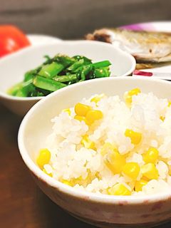 とうもろこしご飯-レシピのメイン写真