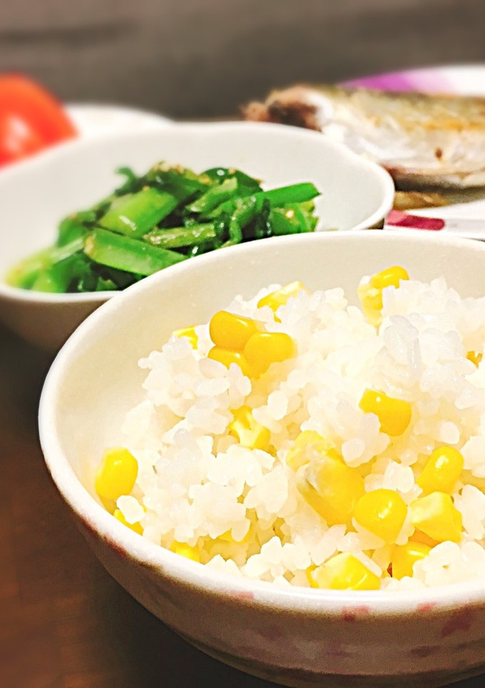 とうもろこしご飯-レシピのメイン写真