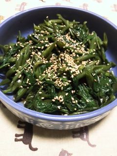 空芯菜のおしたし-レシピのメイン写真