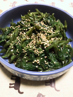 空芯菜のおしたし-レシピのメイン写真