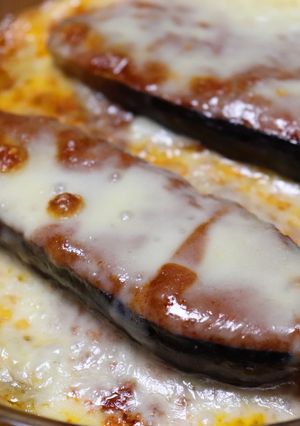 簡単!茄子のチーズ焼き-レシピのメイン写真
