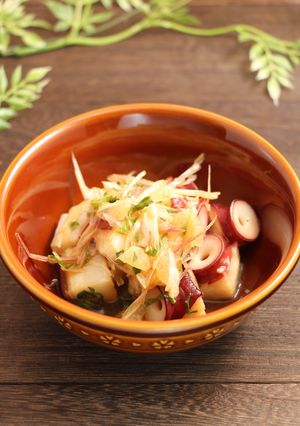 簡単！檸檬たこ☆大葉みょうが-レシピのメイン写真