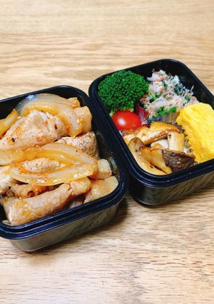 男子高校生のお弁当295-レシピのメイン写真