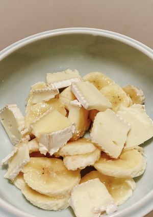 ブリーとバナナ デザート-レシピのメイン写真