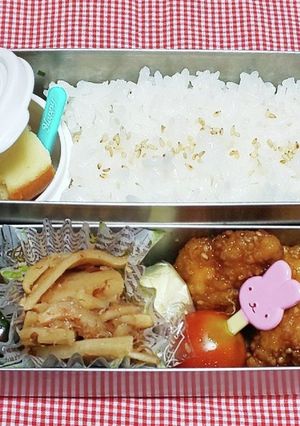 中学生のお弁当 2021.7.8-レシピのメイン写真