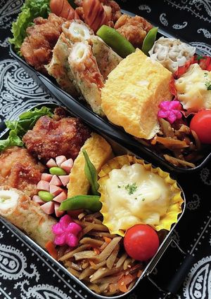❜21/7/8 海苔唐揚げ弁当-レシピのメイン写真