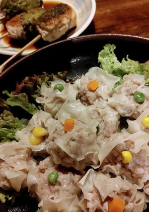 シュウマイの飾り付け、これなら簡単-レシピのメイン写真