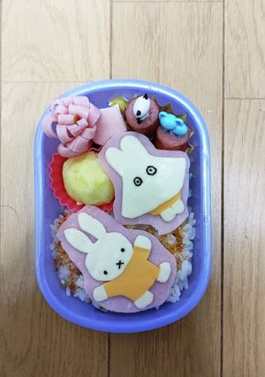 お弁当 ミッフィー (おばけ)-レシピのメイン写真