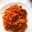 お弁当に玉ねぎとベーコンのパスタ♪