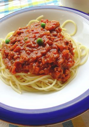 保育所で大人気！スパゲティミートソース-レシピのメイン写真