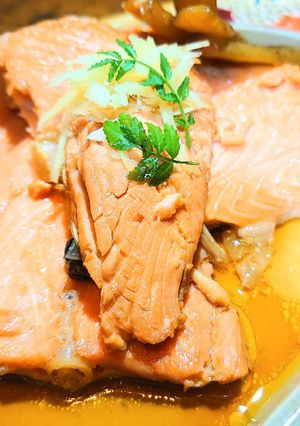 鮭あら煮　-レシピのメイン写真