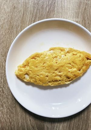 フライパンで適当だし巻き玉子-レシピのメイン写真