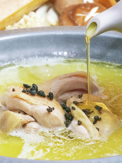 鶏油香る生胡椒水炊き-レシピのメイン写真