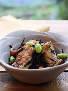 ひじきと厚揚げの煮物-レシピのメイン写真