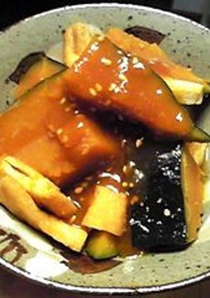 ★かぼちゃの煮物❤柚子コショウあん★-レシピのメイン写真