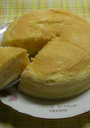 ノンオイル☆爽やかシフォンケーキ♪-レシピのメイン写真