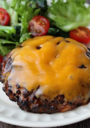 レッドチェダーハンバーグ-レシピのメイン写真
