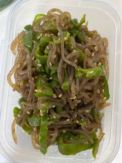 こんにゃくとピーマン炒め煮-レシピのメイン写真
