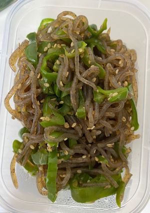 こんにゃくとピーマン炒め煮-レシピのメイン写真