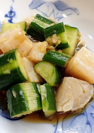 きゅうりとホタテの中華冷菜-レシピのメイン写真