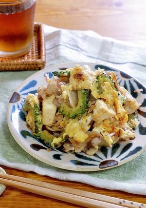 ごはんが進む☆うま味ゴーヤーチャンプルー-レシピのメイン写真